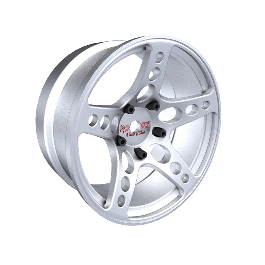 24KRC Arlos Competition Wheel: Elevate Your Racing Experience – White Edition